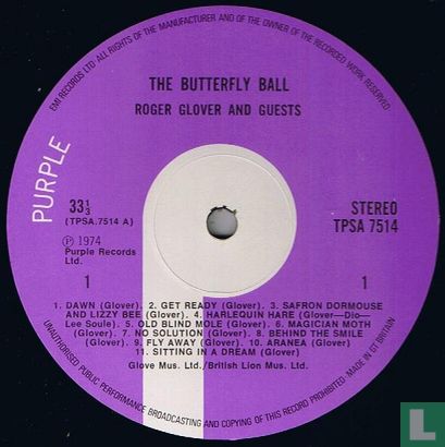 The butterfly ball and the grasshopper's feast - Afbeelding 2