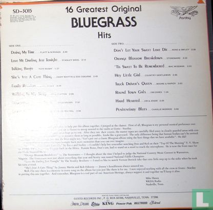 16 Original Greatest Bluegrass Hits - Bild 2
