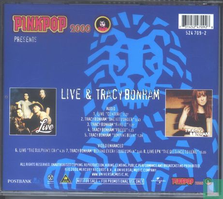 Pinkpop 2000 Presents Live & Tracey Bonham - Image 2