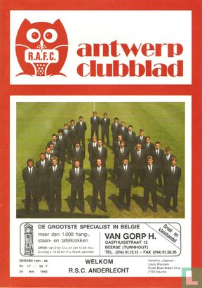 Antwerp - Anderlecht
