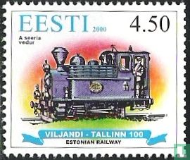 100 years railroad Viljandi-Tallin