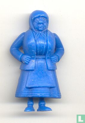 Frau Fleck (blau)