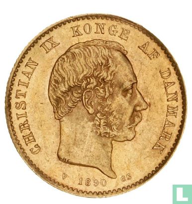 Denemarken 20 kroner 1890 - Afbeelding 1