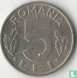 Romania 5 Lei 1994 - Bild 2