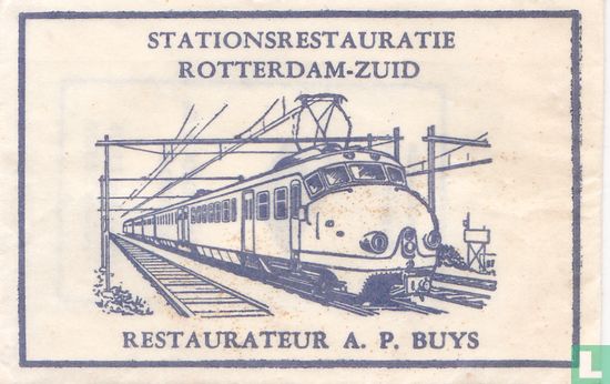 Stationsrestauratie Rotterdam Zuid  - Afbeelding 1