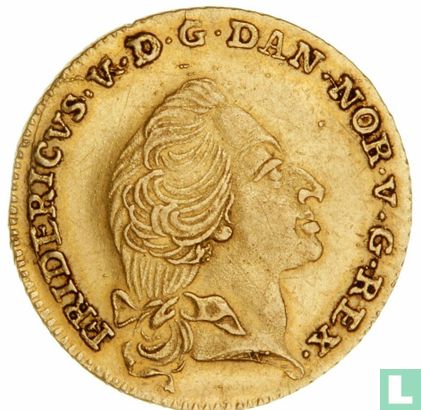Denmark 12 mark 1760 - Image 2