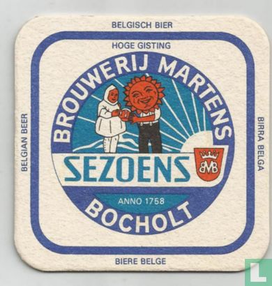 Sezoens Belgisch bier hoge gisting