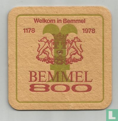Bemmel 800 Welkom in Bemmel / Skol Met goud bekroond - Image 1