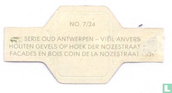 Houten gevels op de hoek der Nozestraat 1839 - Image 2
