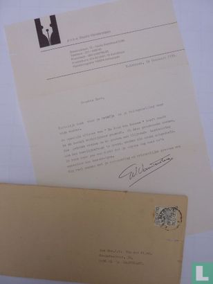 Brief van Willy Vandersteen - Image 1