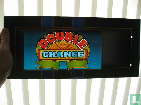 Glasplaat van fruitmachine (slotmachine) "Double Chance" - Image 3