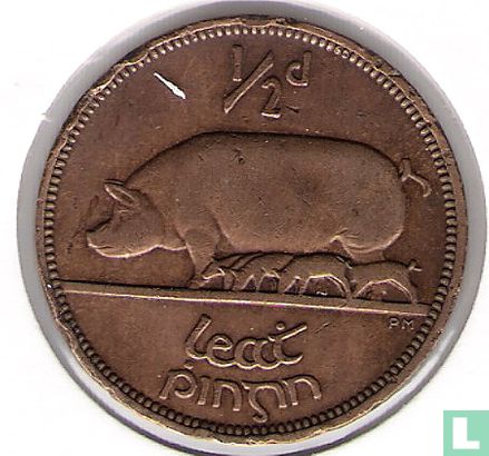 Ireland ½ penny 1946 - Image 2