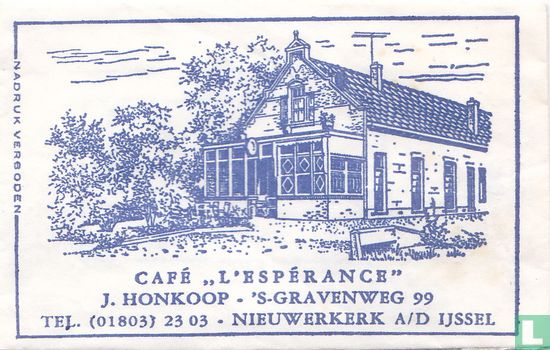 Café "L'Espérance" - Image 1