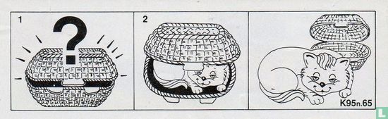 Cat in basket - Image 3