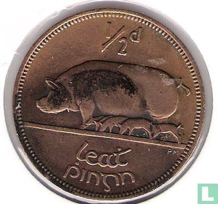 Irlande ½ penny 1965 - Image 2