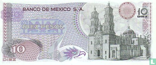 MEXIQUE 10 Pesos  - Image 2