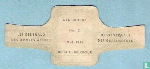 Gen. Michel 1914-1918 België - Afbeelding 2