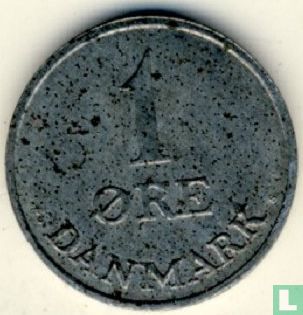 Dänemark 1 Øre 1948 - Bild 2