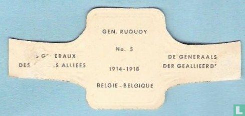 [Gen. Ruquoy 1914-1918 Belgien] - Bild 2