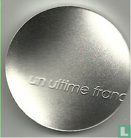 France 1 franc 2001 (PROOF) "Un ultime franc" - Image 1