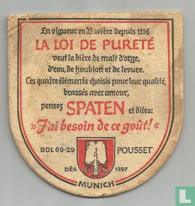 La loi de pureté / Pousset - Afbeelding 1