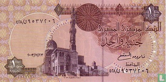 ÄGYPTEN 1 pound 2003, 23 december - Bild 1