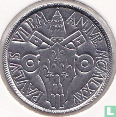 Vaticaan 100 lire 1975 "Holy Year" - Afbeelding 1