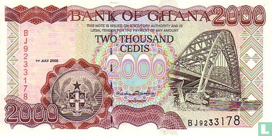 Ghana 2.000 Cedis  - Afbeelding 1