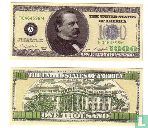 Cleveland 1,000 dollars (USA)