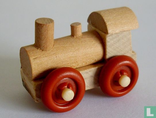 Locomotive en bois - Image 1