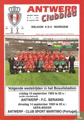 Antwerp - K.SV.Waregem