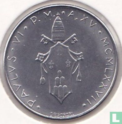 Vatican 100 lire 1977 - Image 1