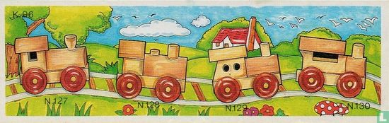 Locomotive en bois - Image 2
