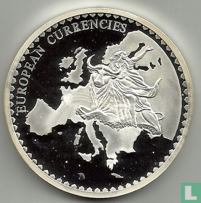 Spanje 25 pesetas 1991 "European Currencies" - Afbeelding 3