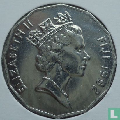 Fiji 50 cents 1992 - Afbeelding 1
