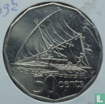 Fiji 50 cents 1992 - Afbeelding 2