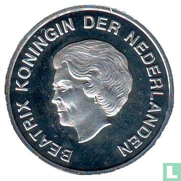 Aruba 5 florin 2004 (PROOF) "50 years Charter for the Kingdom of the Netherlands" - Image 2