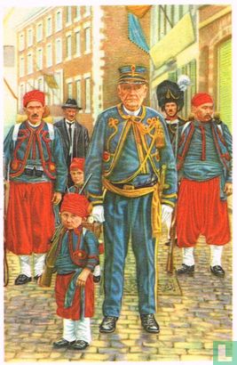 Fosse - Het oudste en jongste lid van de "marsch" van Sint-Feuillien