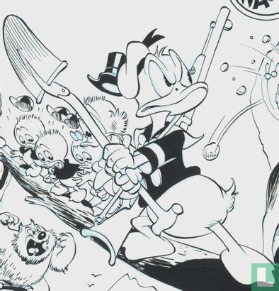 Donald Duck als lijfwacht (cover) - Afbeelding 2