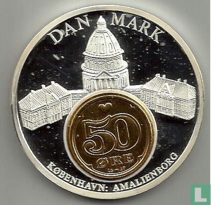 Denemarken 50 öre "European Currencies" - Afbeelding 1