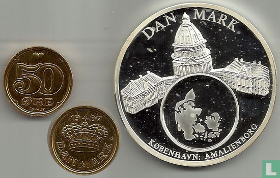 Denemarken 50 öre "European Currencies" - Afbeelding 2