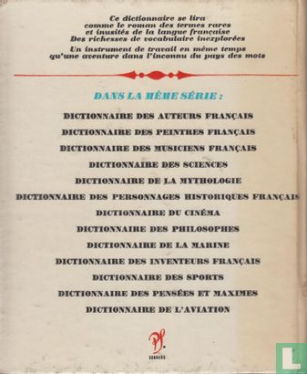 Dictionnaire Francais-Francais des mots rares et précieux - Afbeelding 2