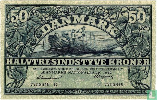 Denemarken 50 Kronen (Svendsen & Neergaard) - Afbeelding 1