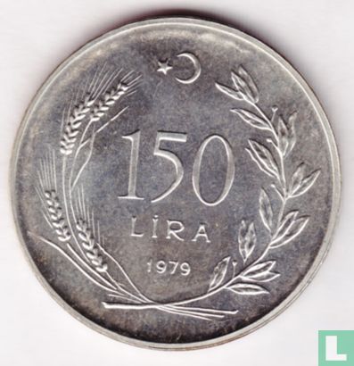 Turkije 150 lira 1979 (PROOF) "FAO" - Afbeelding 1