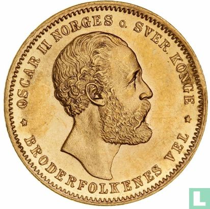 Norvège 20 kroner 1886 - Image 2