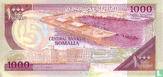 Somalië 1.000 Shilin 1996 - Afbeelding 2