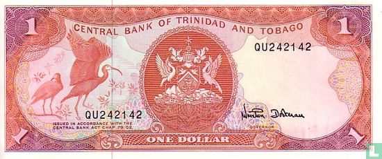Trinidad en Tobago 1 Dollar ND (1985) - Afbeelding 1