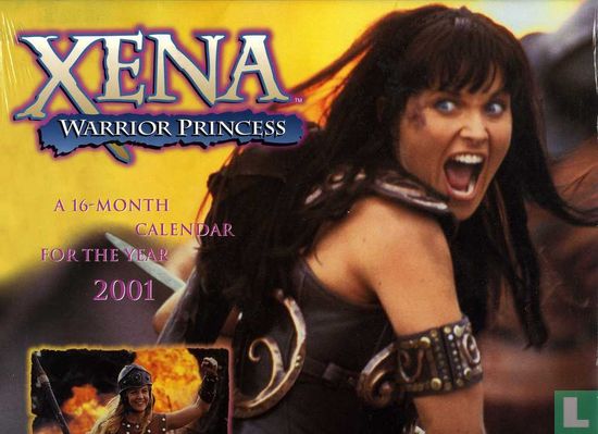 XENA WARRIOR PRINCESS 16 month calendar for the year 2001 - Image 1