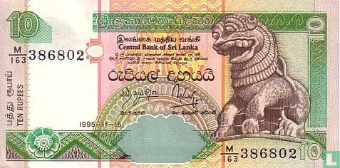 Sri Lanka 10 Rupien - Bild 1