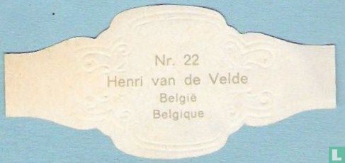 Henri van de Velde - België - Afbeelding 2